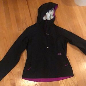 North Face rain jacket women’s small